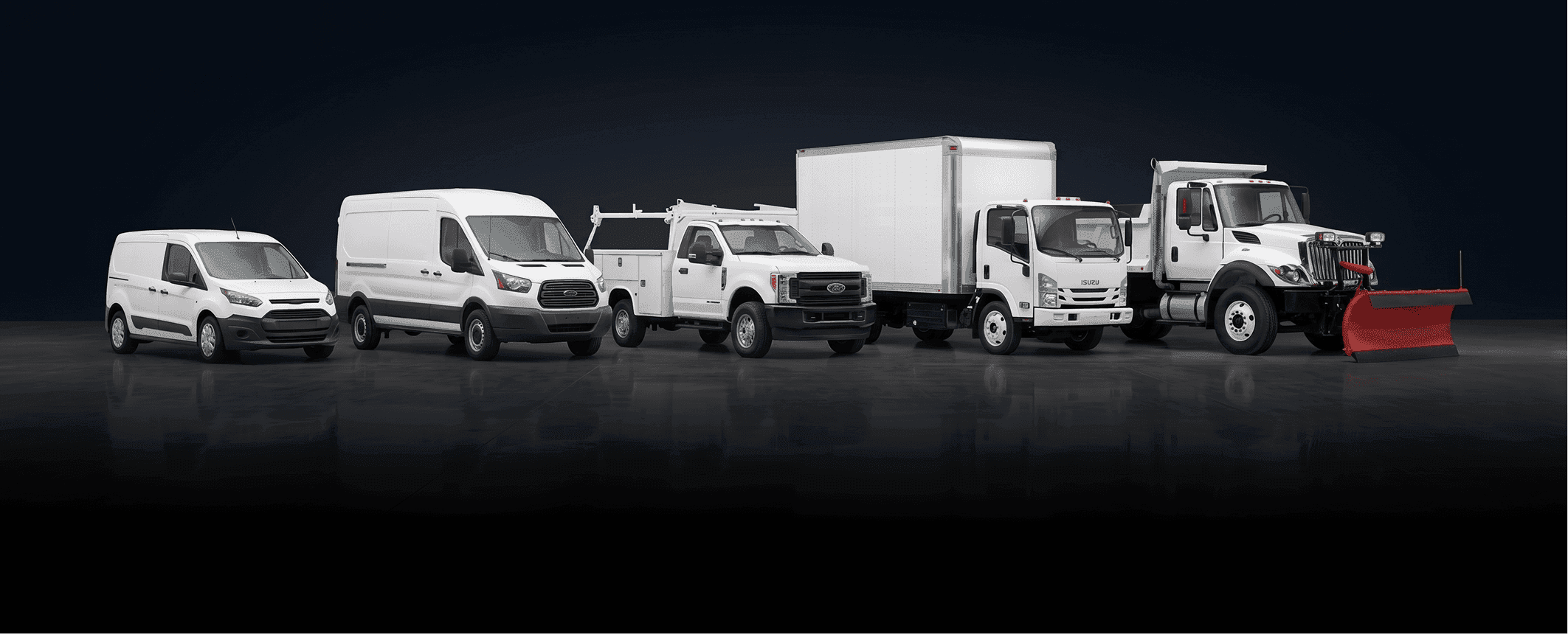 Fleet vehicles lineup
