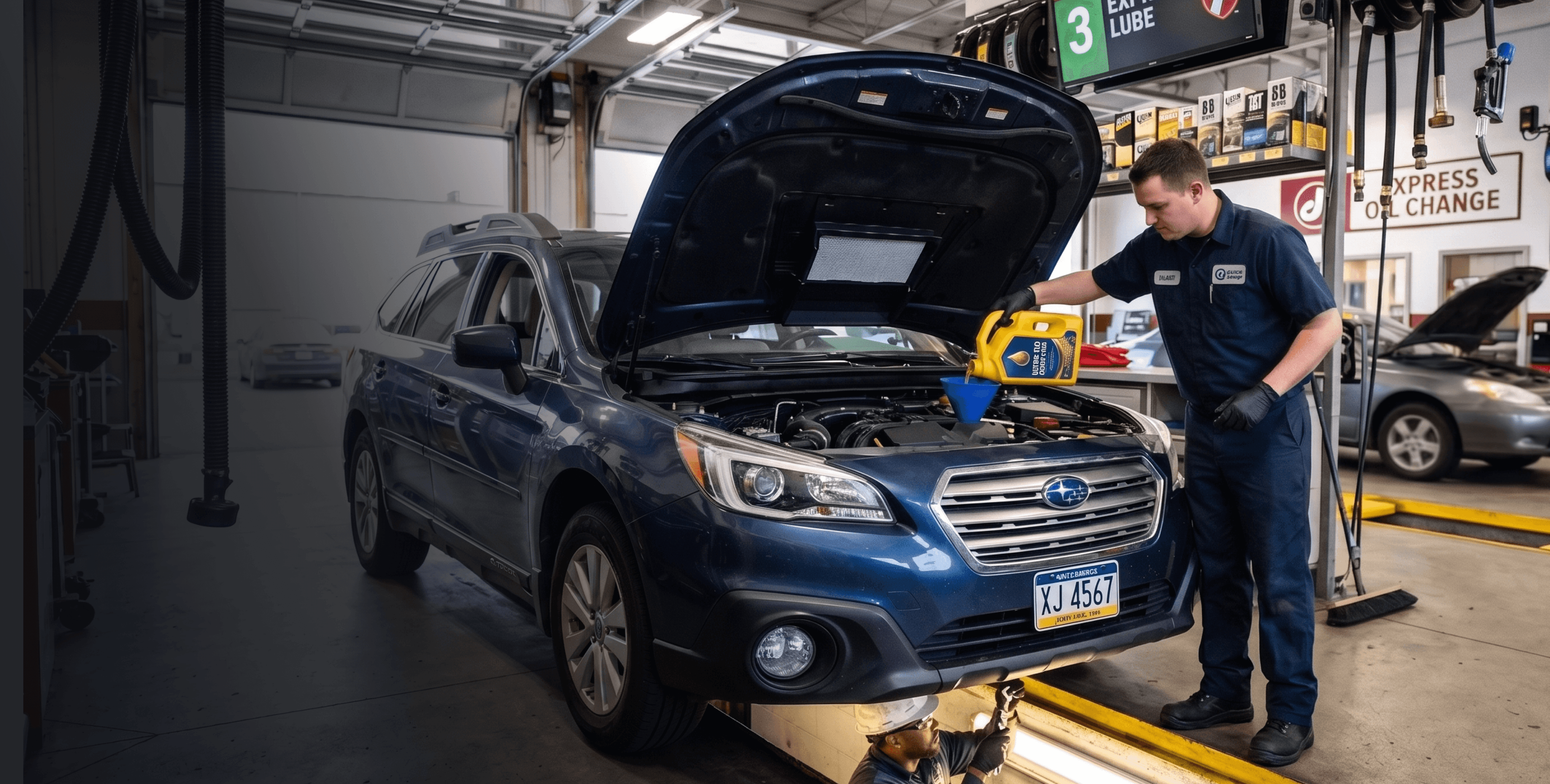 Live Customer Vehicle Data for Quick Lube Centers